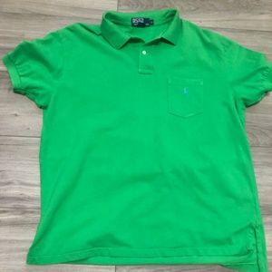 Green Polo with pocket Polo by Ralph Lauren XL